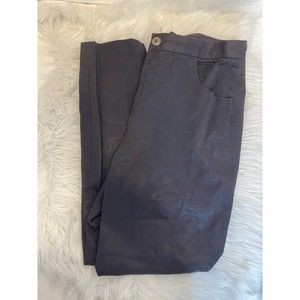 ST. MAARTEN'S DALLAS Women's Pants SIZE 14 Black Textured High Rise Trousers